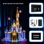 LED Light for LEGO-43222 Disney Castle Building Blocks (LEGO Set NOT Include) - Image 5