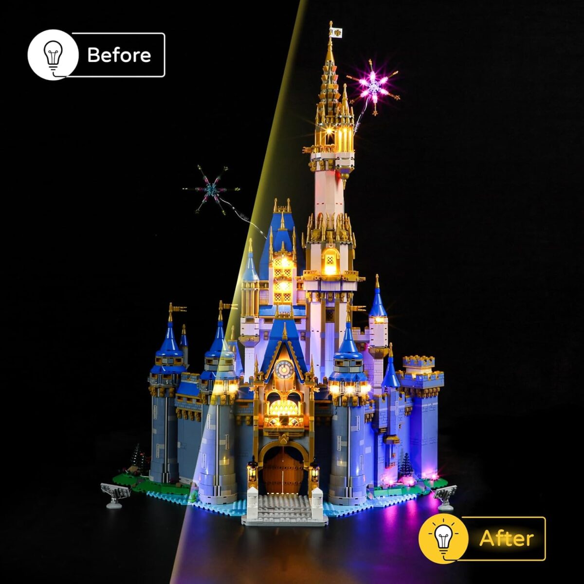 LED Light for LEGO-43222 Disney Castle Building Blocks (LEGO Set NOT Include) - Image 6
