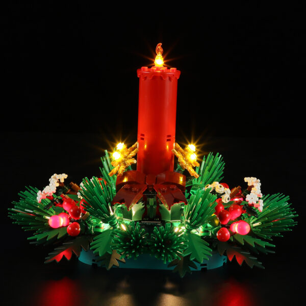 Compatible with LEGO LED Light for 40743 Christmas Table Decoration Building Blocks Model BEST GIFT(Building Set NOT Included)