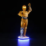 Compatible with LEGO LED Light for 75398 Star Wars C-3PO Building Blocks Model BEST GIFT(Building Set NOT Included)