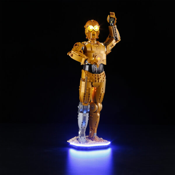Compatible with LEGO LED Light for 75398 Star Wars C-3PO Building Blocks Model BEST GIFT(Building Set NOT Included)