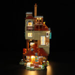 Compatible with LEGO LED Light for 76437 Harry Potter The Burrow – Collectors' Edition Building Blocks Model BEST GIFT(Building Set NOT Included)