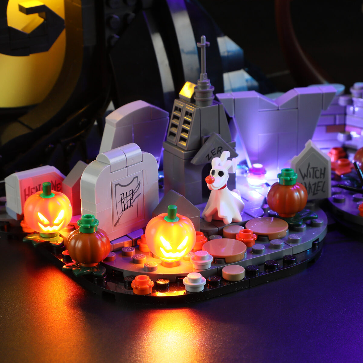 Compatible with LEGO LED Light for 21351 Ideas Disney Tim Burton's The Nightmare Before Christmas Building Blocks Model BEST GIFT(Building Set NOT Included) - Image 8