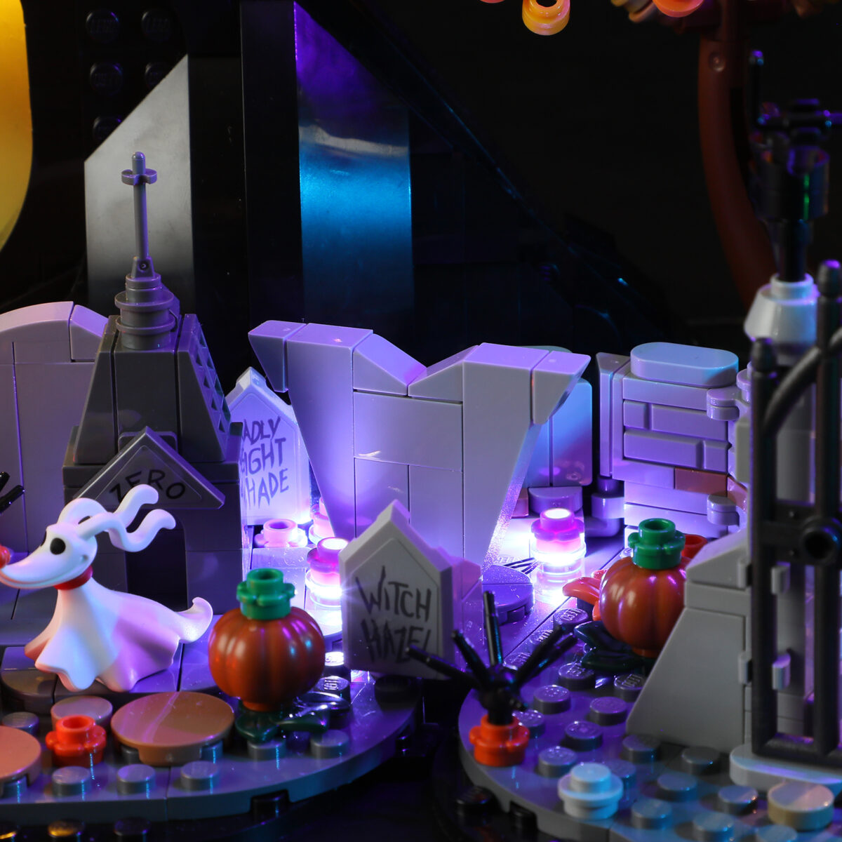 Compatible with LEGO LED Light for 21351 Ideas Disney Tim Burton's The Nightmare Before Christmas Building Blocks Model BEST GIFT(Building Set NOT Included) - Image 9