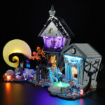 Compatible with LEGO LED Light for 21351 Ideas Disney Tim Burton's The Nightmare Before Christmas Building Blocks Model BEST GIFT(Building Set NOT Included)