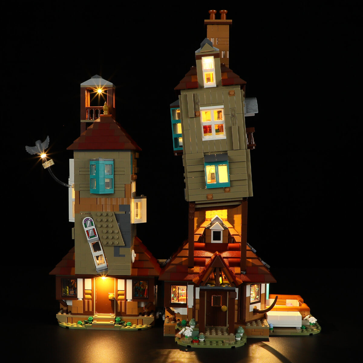 Compatible with LEGO LED Light for 76437 Harry Potter The Burrow – Collectors' Edition Building Blocks Model BEST GIFT(Building Set NOT Included) - Image 2