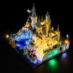 Compatible with LEGO LED Light for 76419 Harry Potter Hogwarts Castle and Grounds Building Blocks Model: Remote Best Gift(Building Set NOT Included)