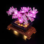 Compatible with LEGO LED Light for 10281 Creator Expert Bonsai Tree(Pink) Building Blocks Model BEST GIFT(Building Set NOT Included) - Image 5