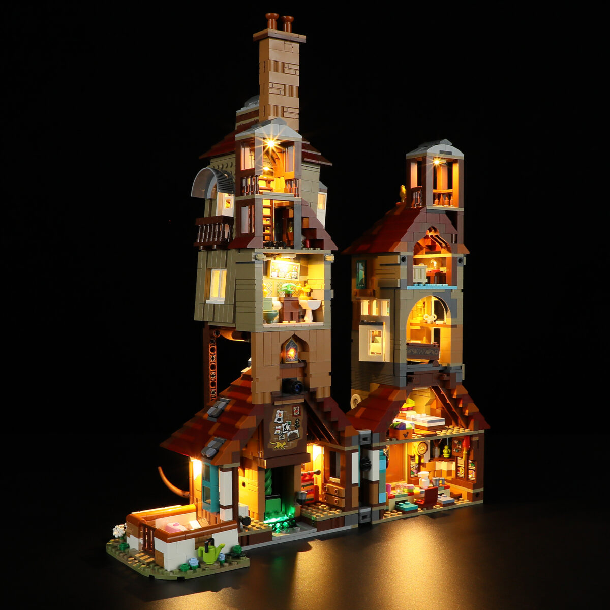 Compatible with LEGO LED Light for 76437 Harry Potter The Burrow – Collectors' Edition Building Blocks Model BEST GIFT(Building Set NOT Included) - Image 4