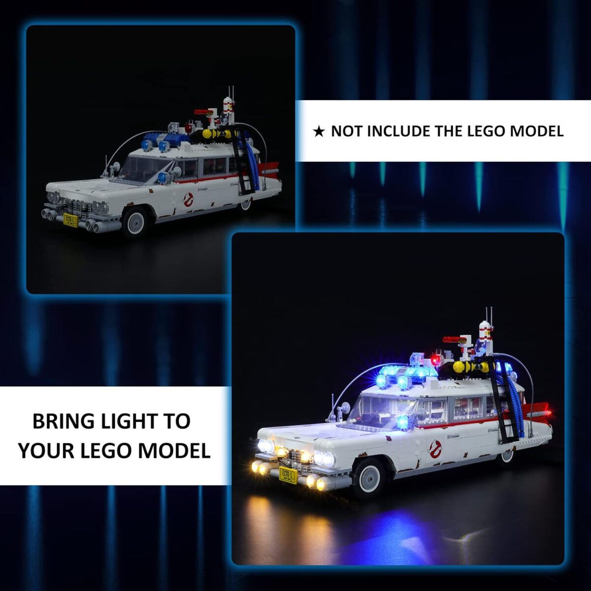 Compatible with LEGO LED Light for 10274 Creator Expert Ghostbusters ECTO-1 Building Blocks Model BEST GIFT(Building Set NOT Included) - Image 4