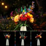 Compatible with LEGO LED Light for 10280 Icons Flower Bouquet Building Blocks Model BEST GIFT(Building Set NOT Included) - Image 3