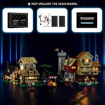 Compatible with LEGO LED Light for 10332 icons Medieval Town Square Building Blocks Model BEST GIFT(Building Set NOT Included) - Image 5