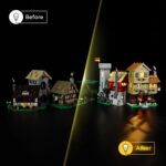 Compatible with LEGO LED Light for 10332 icons Medieval Town Square Building Blocks Model BEST GIFT(Building Set NOT Included) - Image 6