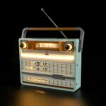 Compatible with LEGO LED Light for 10334 Icons Retro Radio Building Blocks Model BEST GIFT(Building Set NOT Included)