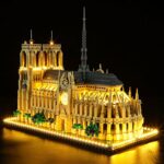 Compatible with LEGO LED Light for 21061 Architecture Notre Dame Cathedral Building Blocks Model BEST GIFT(Building Set NOT Included)