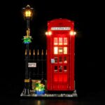Compatible with LEGO LED Light for 21347 Ideas Red London Telephone BoxBuilding Blocks Model BEST GIFT(Building Set NOT Included)