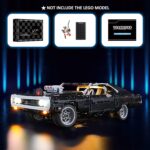 Compatible with LEGO LED Light for 42111 Technic Dom’s Dodge Charger  Building Blocks Model BEST GIFT(Building Set NOT Included) - Image 5