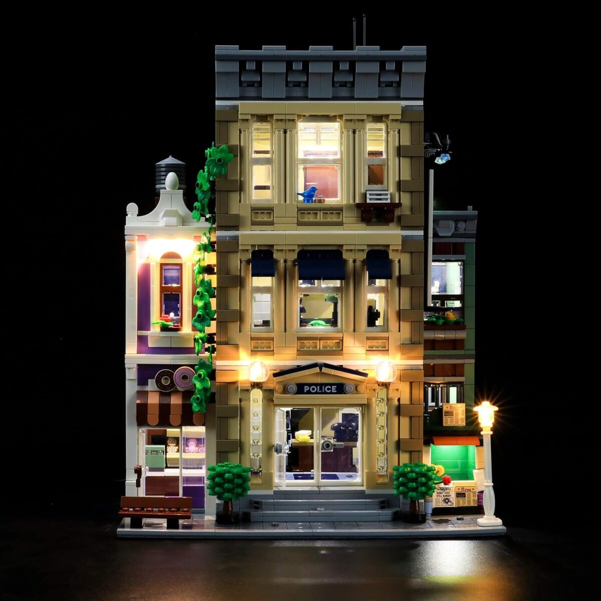 Compatible with LEGO LED Light for 10278 Creator Expert Police Station Building Blocks Model BEST GIFT(Building Set NOT Included) - Image 1