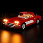 Compatible with LEGO LED Light for 10321 Icons Corvette Building Blocks Model BEST GIFT(Building Set NOT Included)