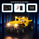 Compatible with LEGO LED Light for 42122 Technic Jeep Wrangler Building Blocks Model BEST GIFT(Building Set NOT Included) - Image 5