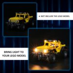 Compatible with LEGO LED Light for 42122 Technic Jeep Wrangler Building Blocks Model BEST GIFT(Building Set NOT Included) - Image 6