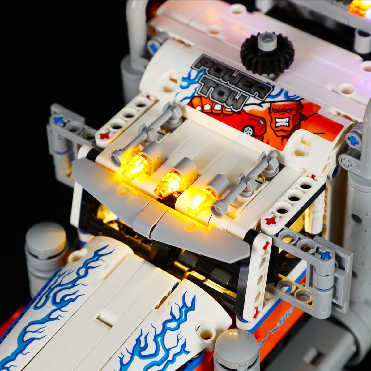 Compatible with LEGO LED Light for 42128 Technic Heavy-duty Tow Truck Building Blocks Model BEST GIFT(Building Set NOT Included) - Image 5