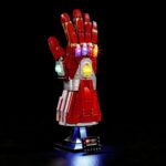 Compatible with LEGO LED Light for 76223 Marvel Nano Gauntlet Building Blocks Model BEST GIFT(Building Set NOT Included)