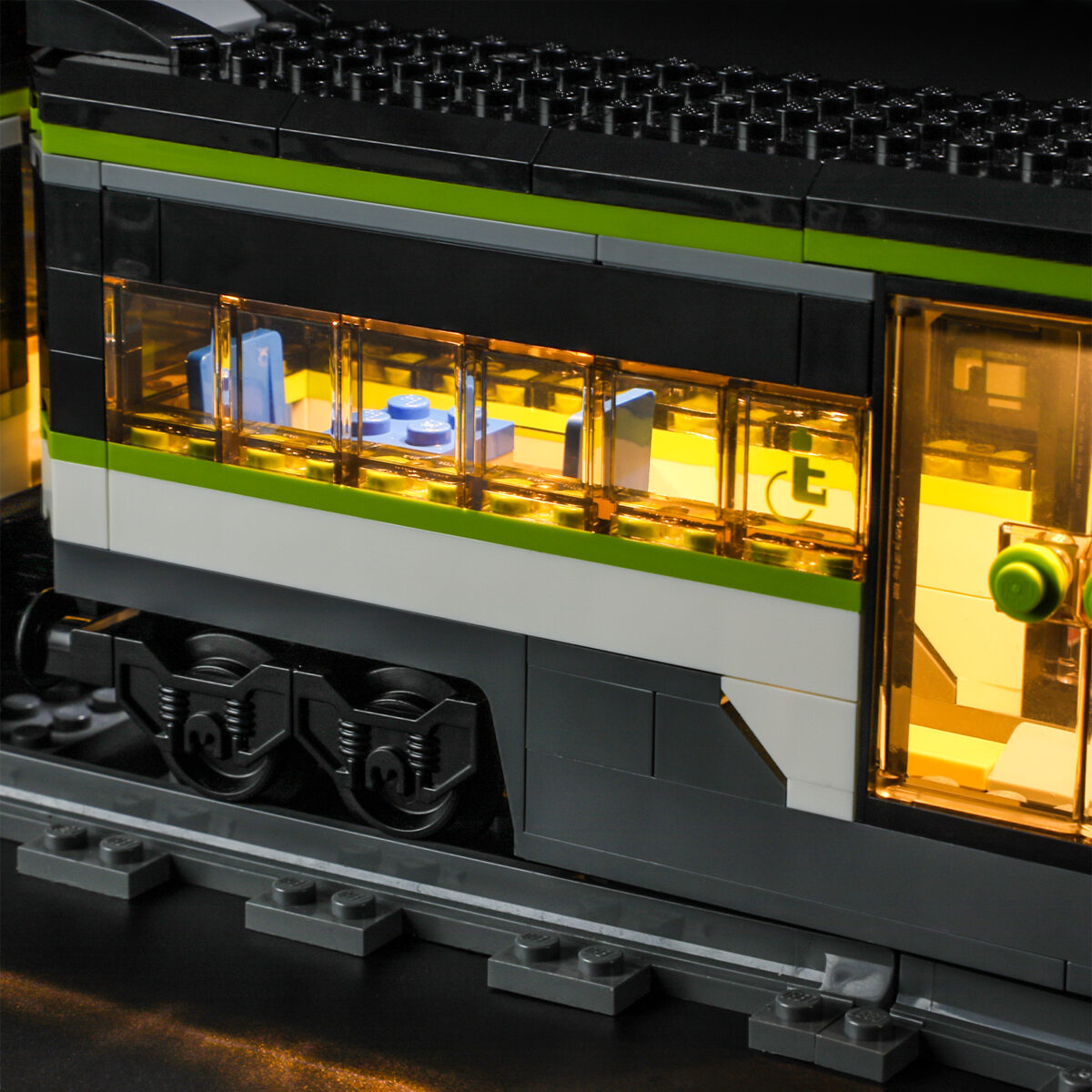 Compatible with LEGO LED Light for Lego-60337 City Express Passenger Train Building Blocks Model BEST GIFT(Building Set NOT Included) - Image 4