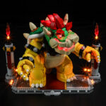Compatible with LEGO LED Light for 71411 Super Mario The Mighty Bowse Building Blocks Model BEST GIFT(Building Set NOT Included)
