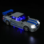 Compatible with LEGO LED Light for 76917 speed Fast 2 Furious Nissan Skyline GT-R Building Blocks Model BEST GIFT(Building Set NOT Included) - Image 6