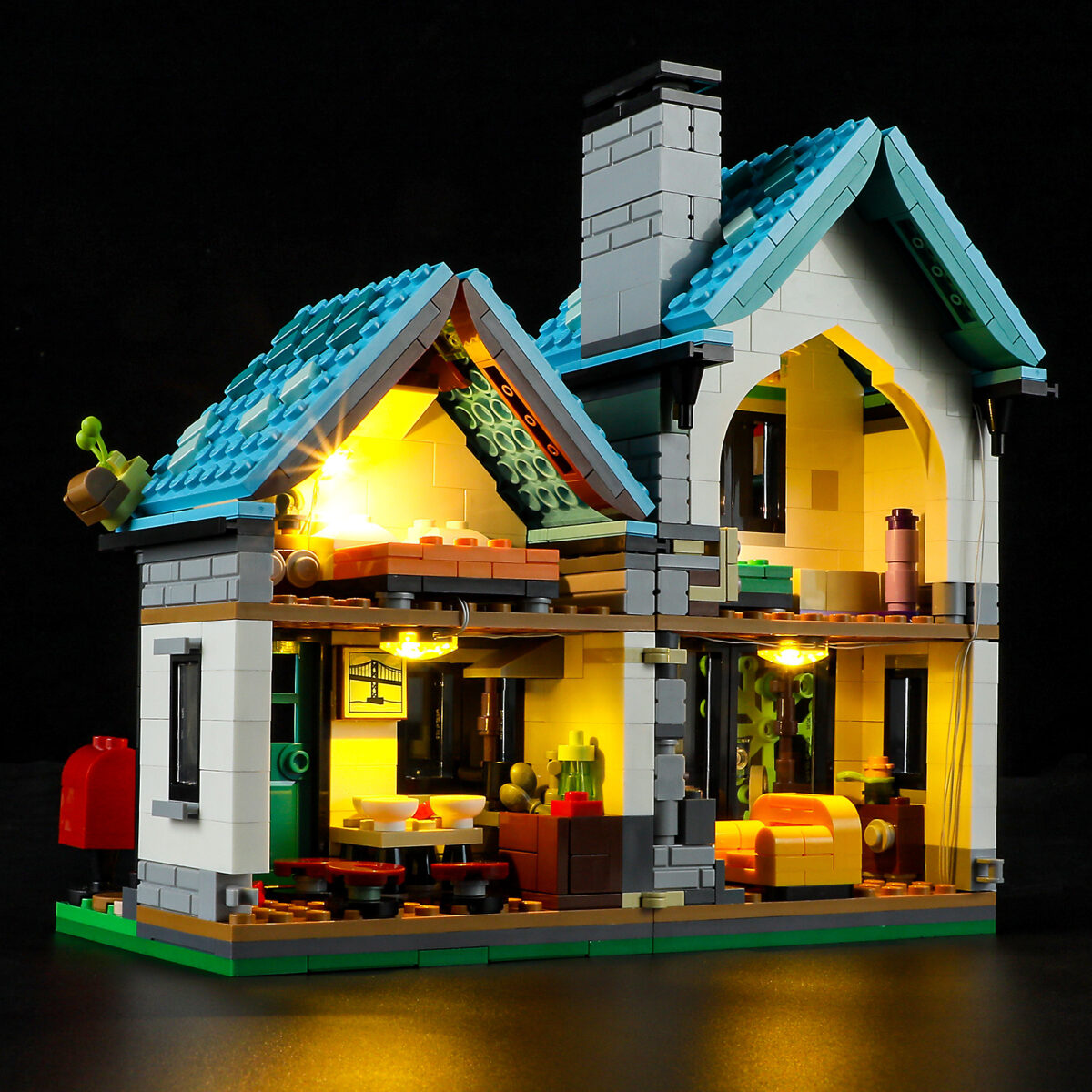 Compatible with LEGO LED Light for 31139 Creator 3-in-1 Cozy House Building Blocks Model BEST GIFT(Building Set NOT Included) - Image 2