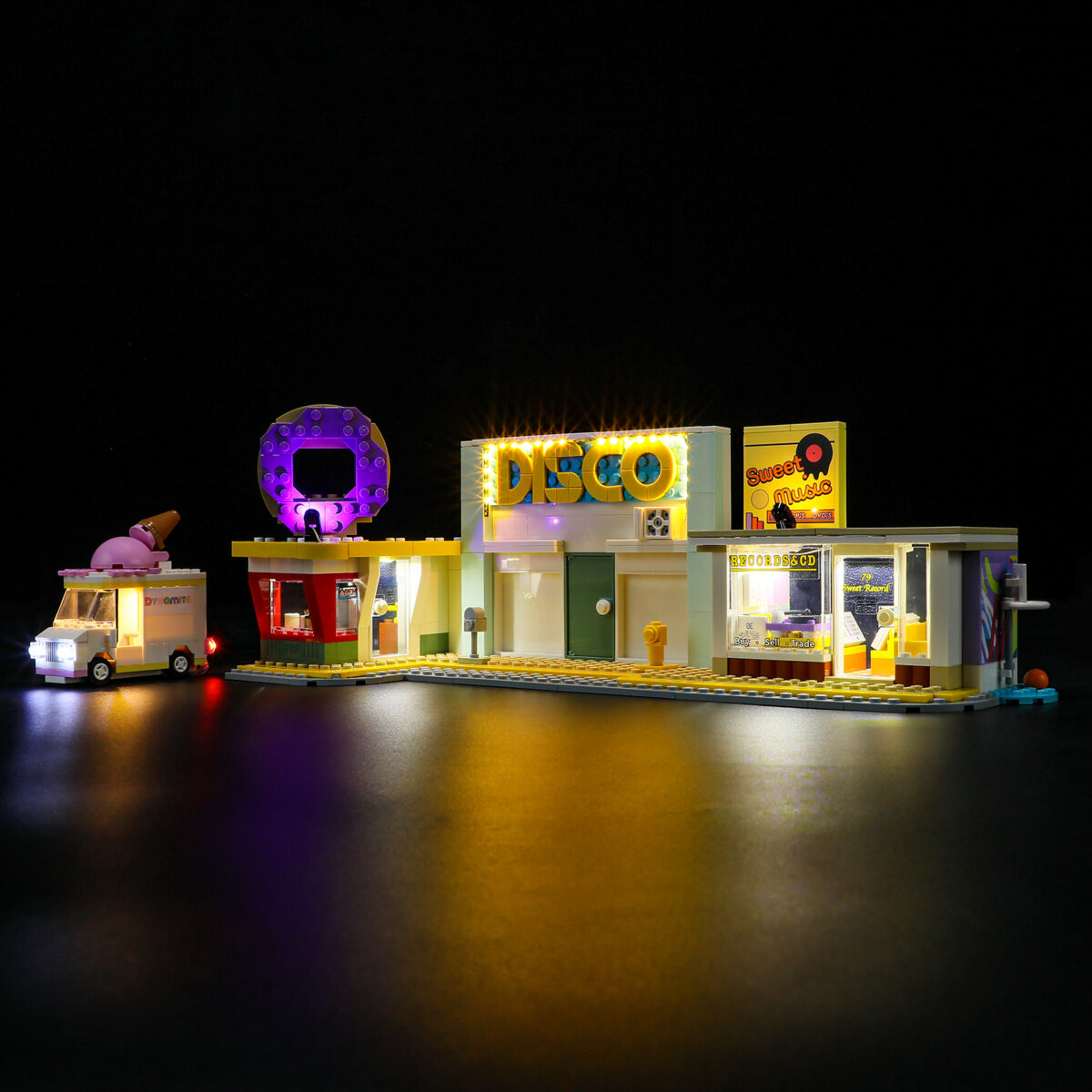 Compatible with LEGO LED Light for 21339 Ideas BTS Dynamite Building Blocks Model BEST GIFT(Building Set NOT Included) - Image 3