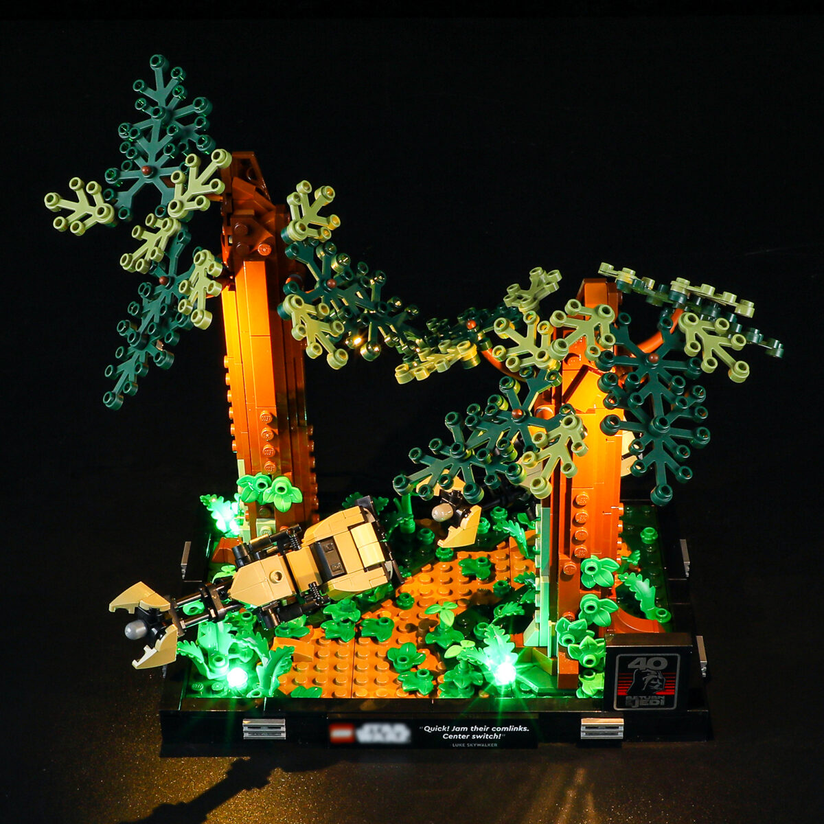 Compatible with LEGO LED Light for 75353 Star Wars Endor Speeder Chase Diorama Building Blocks Model  BEST GIFT(Building Set NOT Included) - Image 9