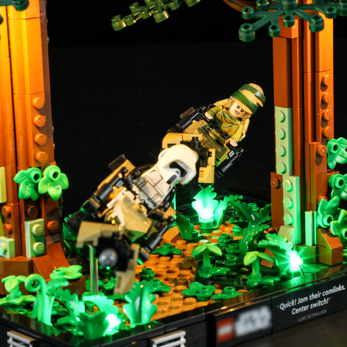 Compatible with LEGO LED Light for 75353 Star Wars Endor Speeder Chase Diorama Building Blocks Model  BEST GIFT(Building Set NOT Included) - Image 4