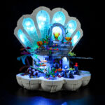 Compatible with LEGO LED Light for 43225 Disney The Little Mermaid Royal Clamshell Building Blocks Model BEST GIFT(Building Set NOT Included)