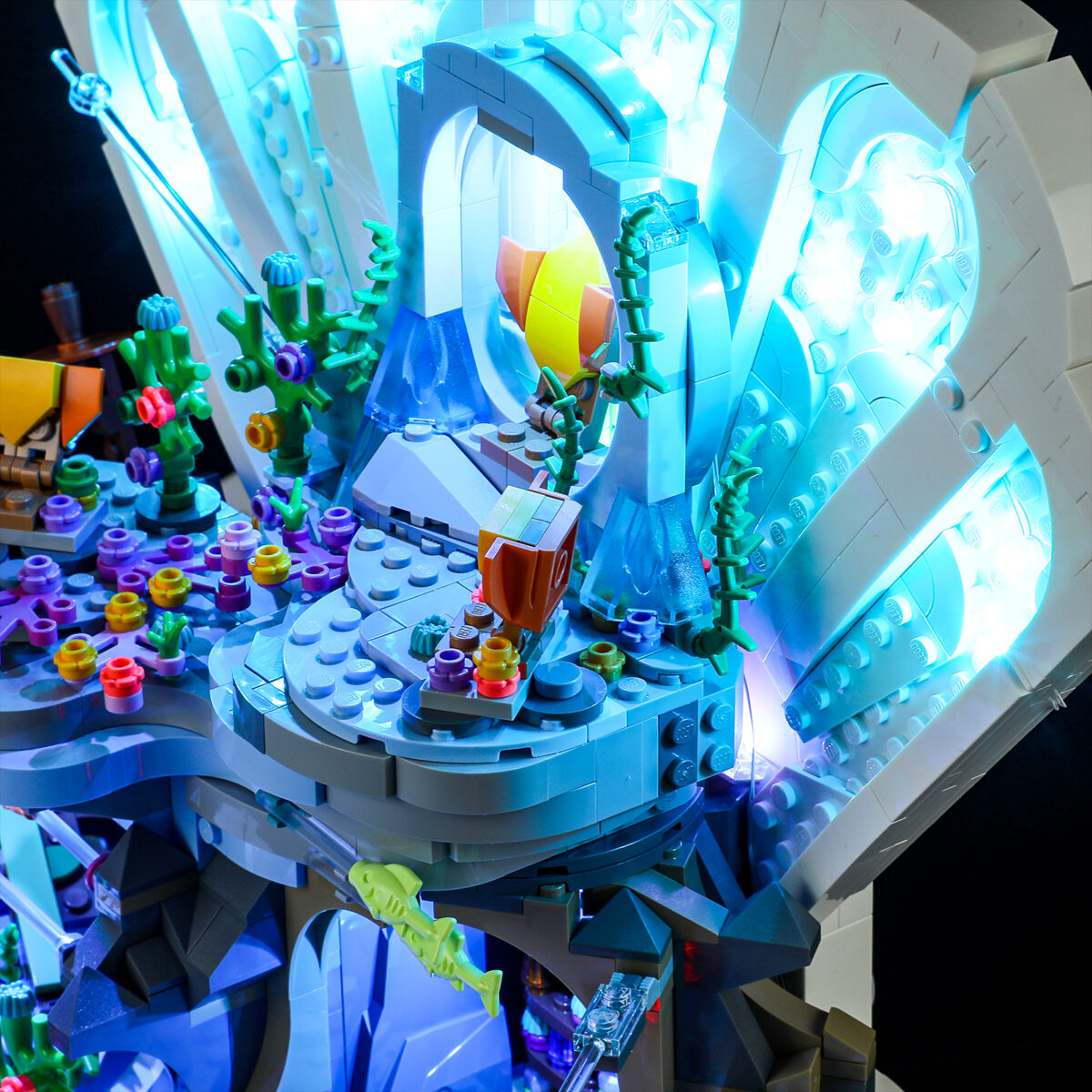 Compatible with LEGO LED Light for 43225 Disney The Little Mermaid Royal Clamshell Building Blocks Model BEST GIFT(Building Set NOT Included) - Image 5