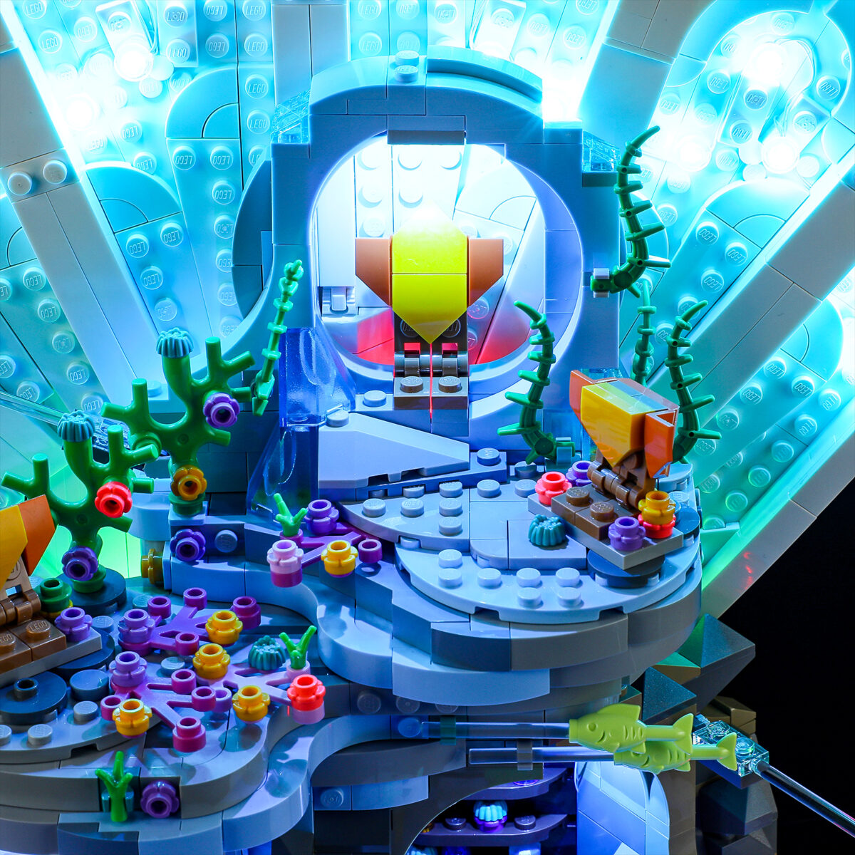 Compatible with LEGO LED Light for 43225 Disney The Little Mermaid Royal Clamshell Building Blocks Model BEST GIFT(Building Set NOT Included) - Image 6