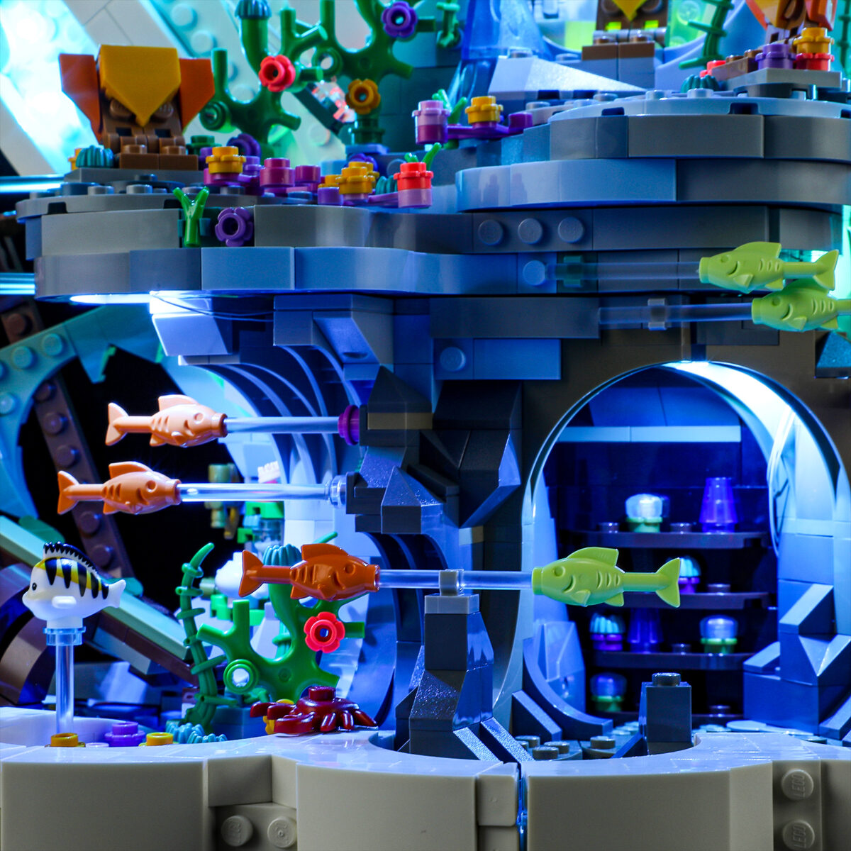 Compatible with LEGO LED Light for 43225 Disney The Little Mermaid Royal Clamshell Building Blocks Model BEST GIFT(Building Set NOT Included) - Image 7