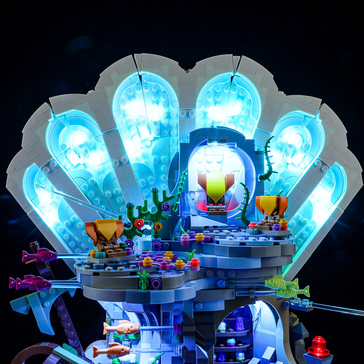 Compatible with LEGO LED Light for 43225 Disney The Little Mermaid Royal Clamshell Building Blocks Model BEST GIFT(Building Set NOT Included) - Image 3
