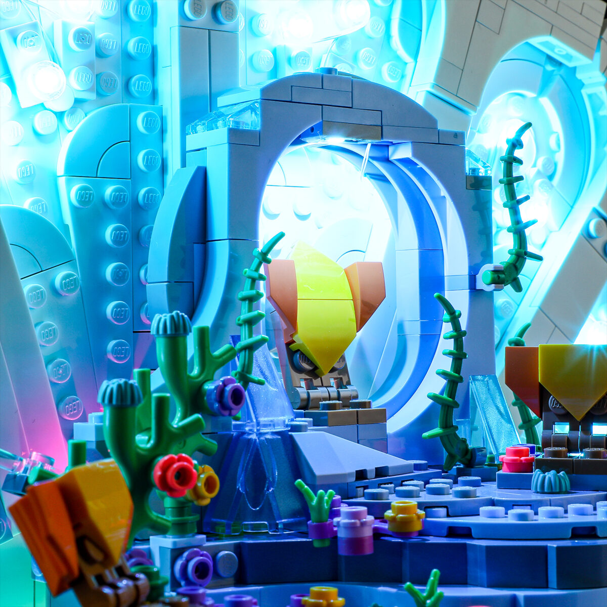 Compatible with LEGO LED Light for 43225 Disney The Little Mermaid Royal Clamshell Building Blocks Model BEST GIFT(Building Set NOT Included) - Image 8