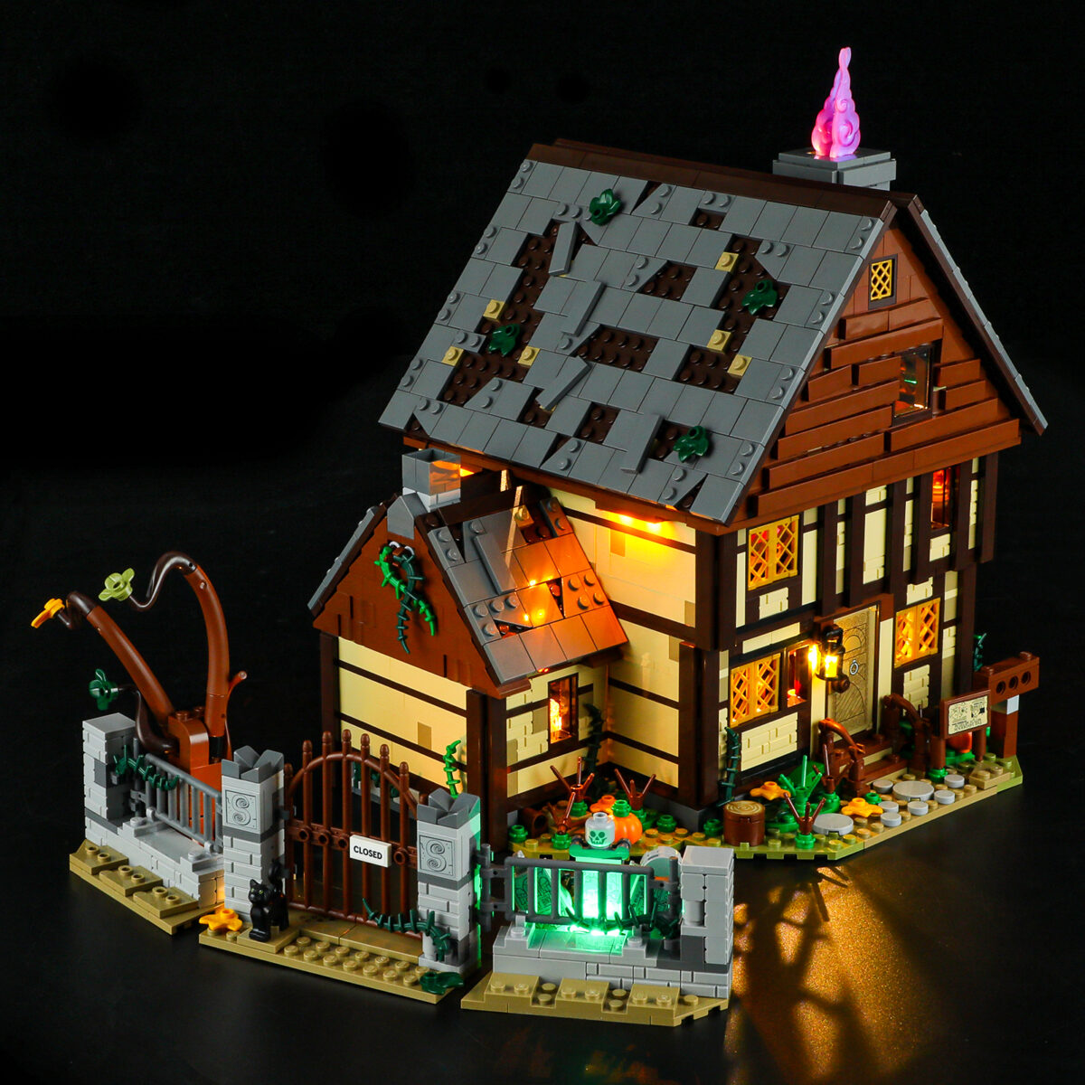 Compatible with LEGO LED Light for 21341 Ideas Disney Hocus Pocus The Sanderson Sisters' Cottage Building Blocks Model BEST GIFT(Building Set NOT Included) - Image 2