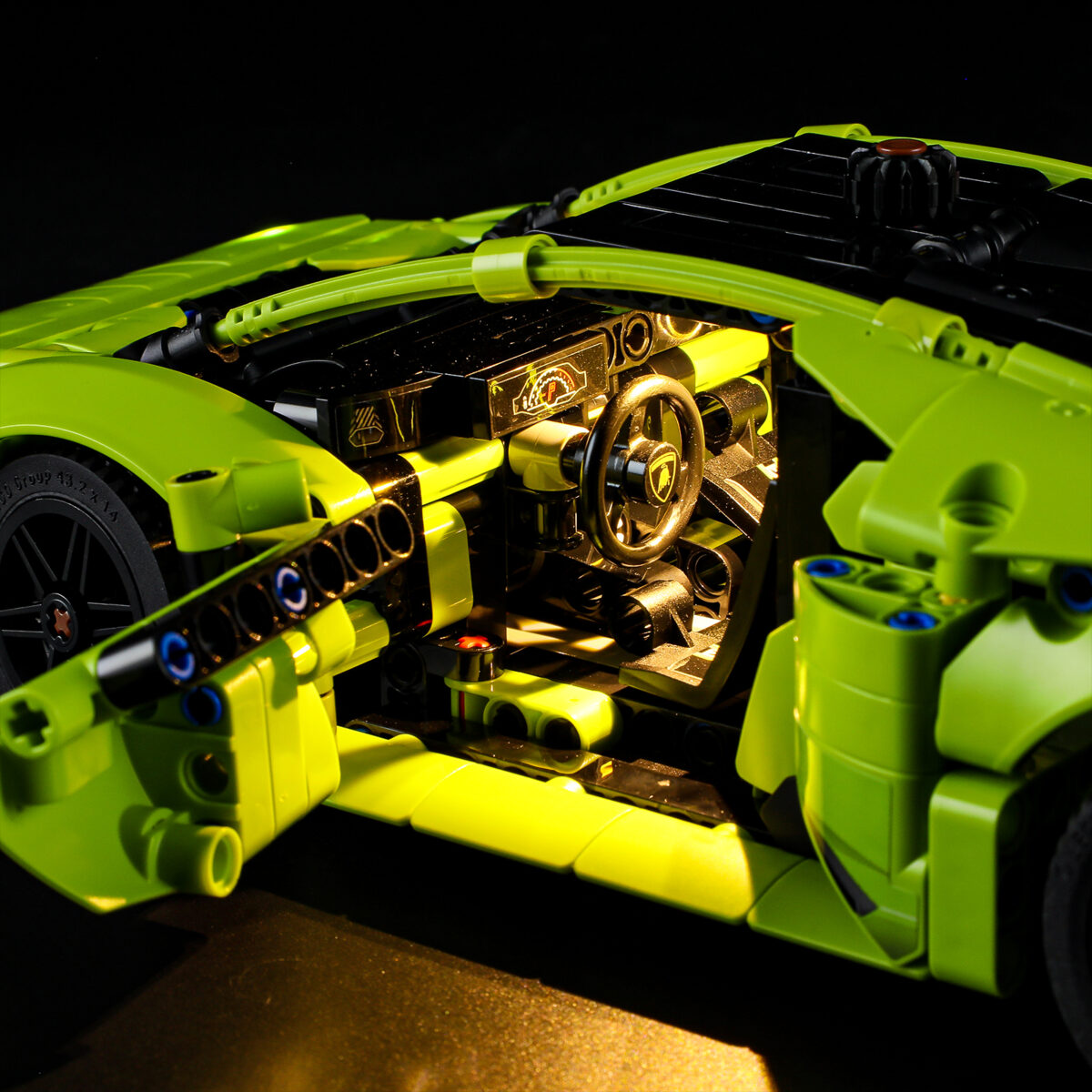 Compatible with LEGO LED Light for 42161 Technic Lamborghini Huracán Tecnica Building Blocks Model BEST GIFT(Building Set NOT Included) - Image 7