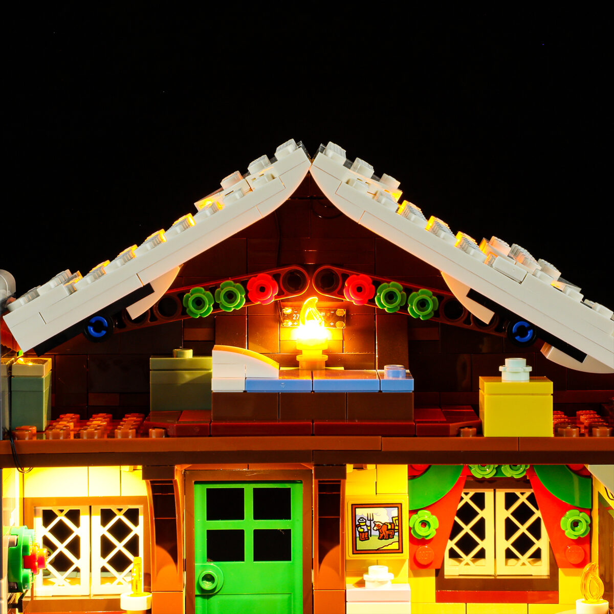 Compatible with LEGO LED Light for 10325 Icons Alpine Lodge Building Blocks Model BEST GIFT(Building Set NOT Included) - Image 7