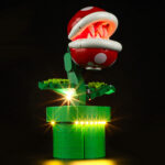 Compatible with LEGO LED Light for 71426 Super Mario Piranha Plant Building Blocks Model BEST GIFT(Building Set NOT Included)
