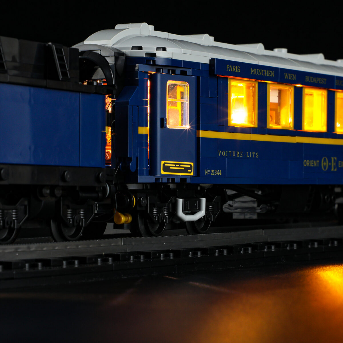Compatible with LEGO LED Light for 21344 Ideas The Orient Express Train Building Blocks Model BEST GIFT(Building Set NOT Included) - Image 4