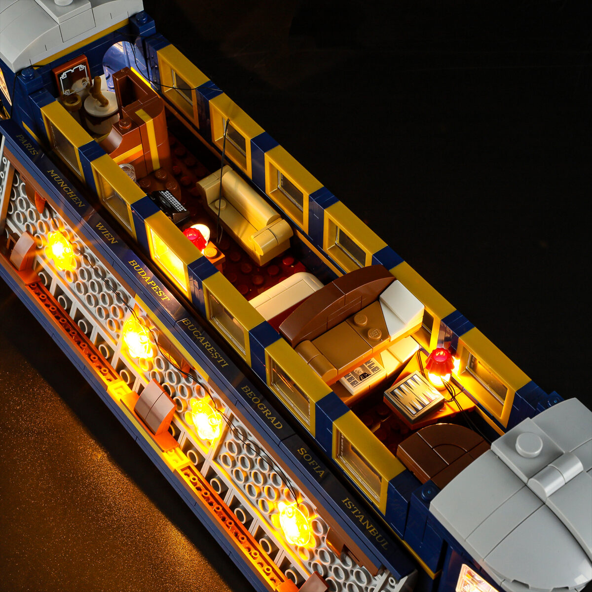 Compatible with LEGO LED Light for 21344 Ideas The Orient Express Train Building Blocks Model BEST GIFT(Building Set NOT Included) - Image 7
