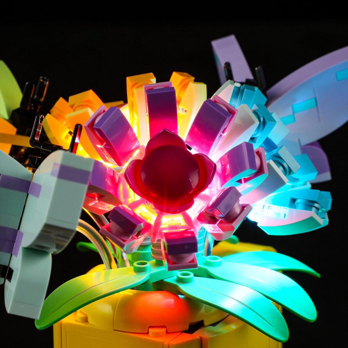 Compatible with LEGO LED Light for 31149 Creator 3-in-1 Flowers in Watering Can Building Blocks Model BEST GIFT(Building Set NOT Included) - Image 7
