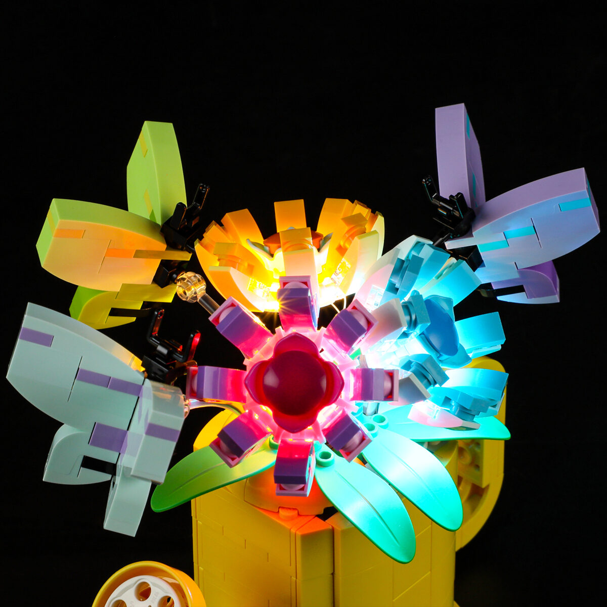 Compatible with LEGO LED Light for 31149 Creator 3-in-1 Flowers in Watering Can Building Blocks Model BEST GIFT(Building Set NOT Included) - Image 4