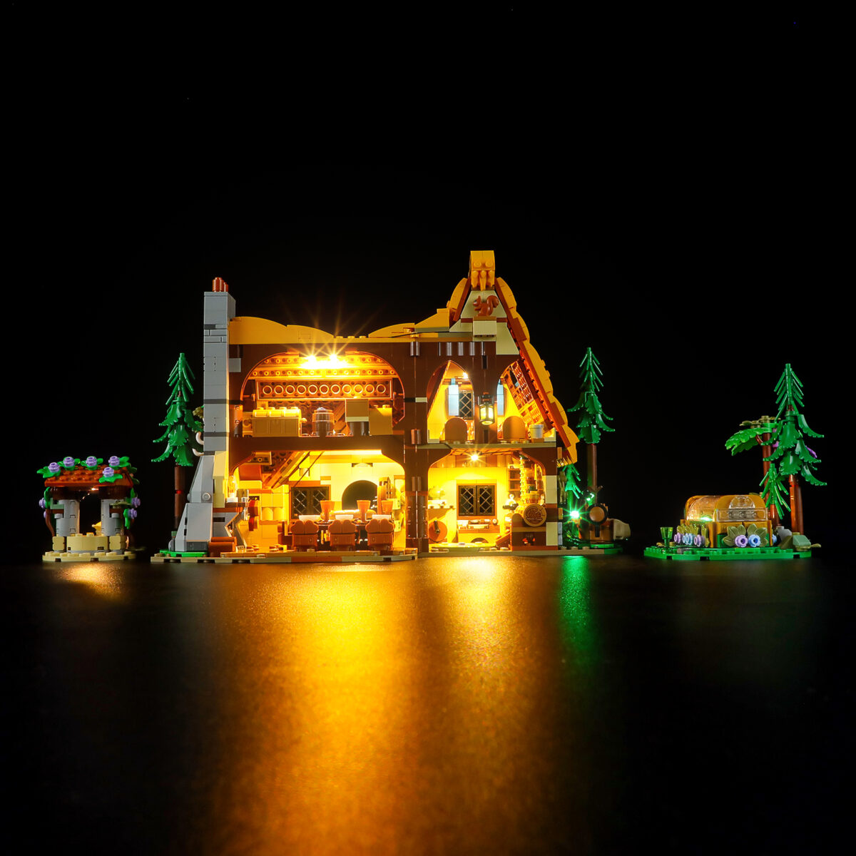 Compatible with LEGO LED Light for 43242 Disney Snow White and the Seven Dwarfs' Cottage Building Blocks Model BEST GIFT(Building Set NOT Included) - Image 3