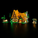 Compatible with LEGO LED Light for 43242 Disney Snow White and the Seven Dwarfs' Cottage Building Blocks Model BEST GIFT(Building Set NOT Included)